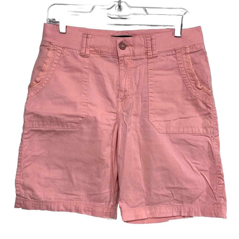 Lee Platinum Label Shorts Womens 10 Petite Pink‎ Cotton Stretch P05116C